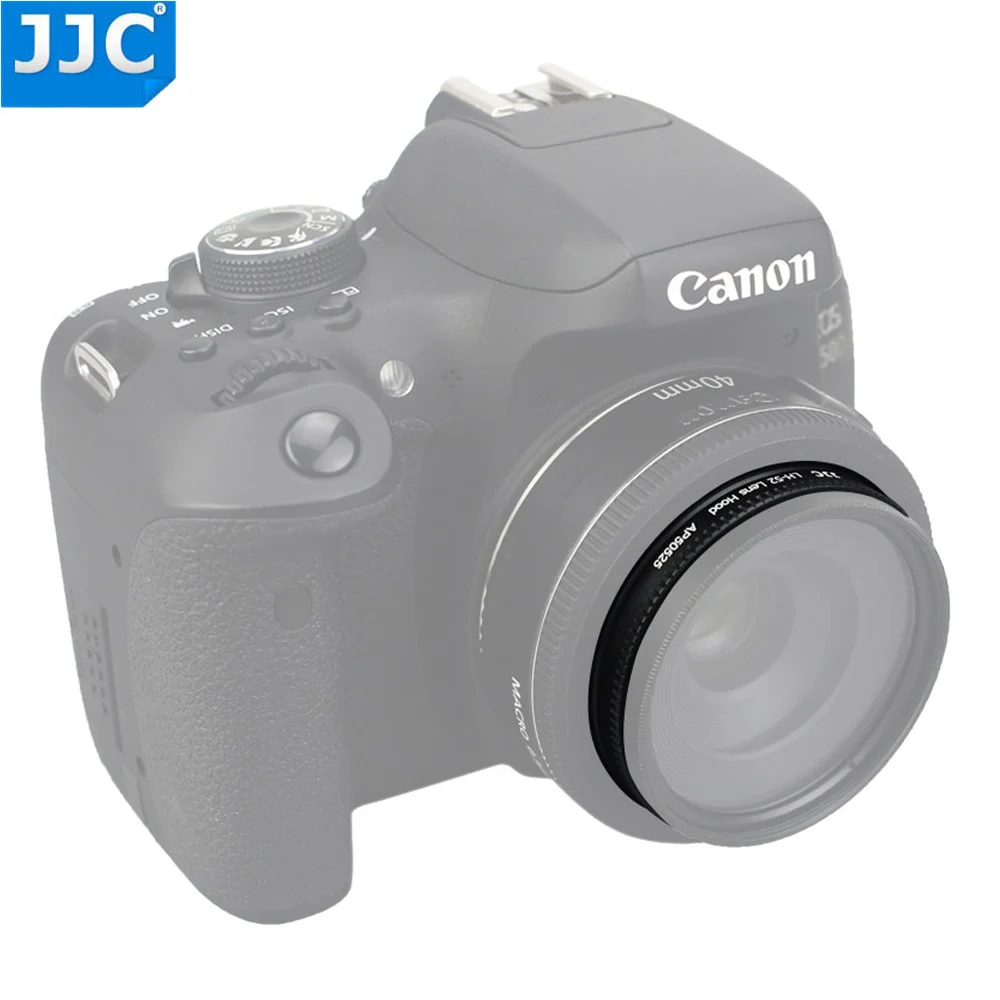 Металлическая бленда JJC для объектива Canon EF 40 мм f/2 8 STM Φ 24 18 55 f/3 5 6 IS замена S|canon