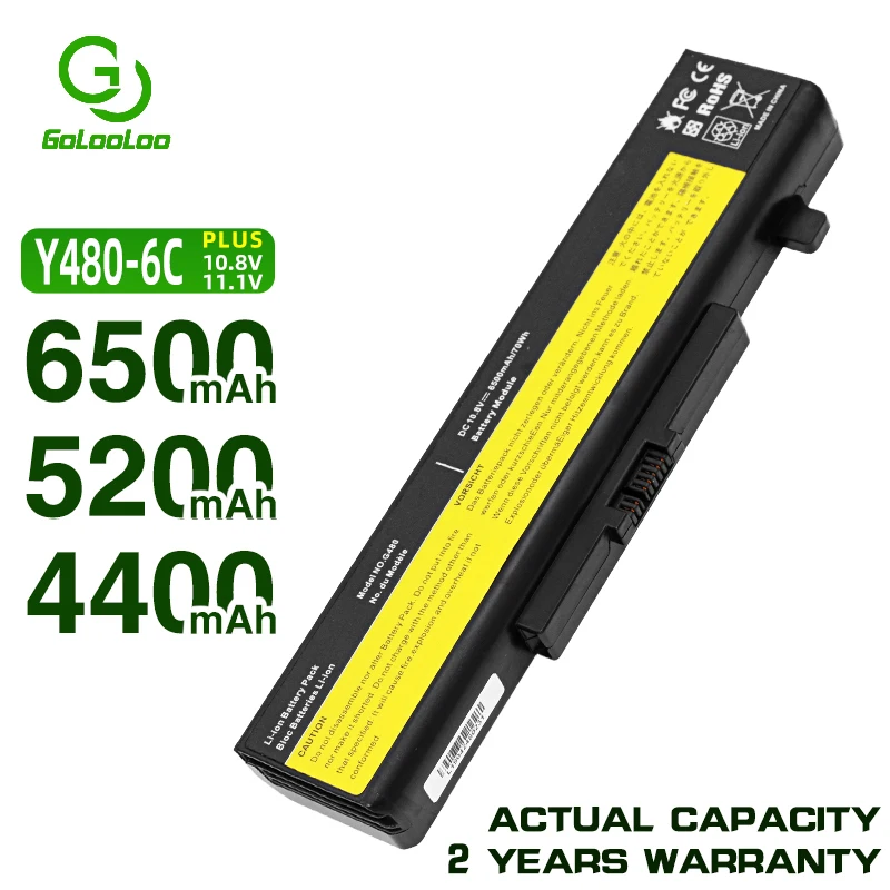 Golooloo 4400 мА/ч Батарея для LENOVO G580 Y480 L11L6Y01 L11L6F01 L11L6R01 L11N6Y01 L11M6Y01 L11N6R01 L11P6R01 L11S6F01 L11S6Y01|lenovo