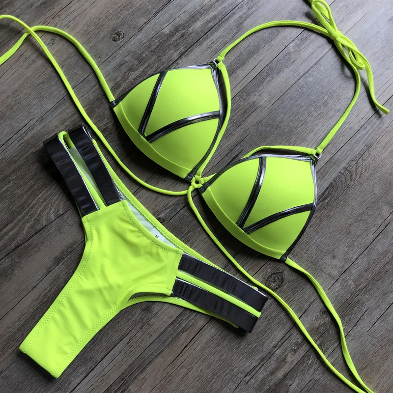 2020 женские сексуальные пуш ап стринги с заниженной талией женская пляжная одежда