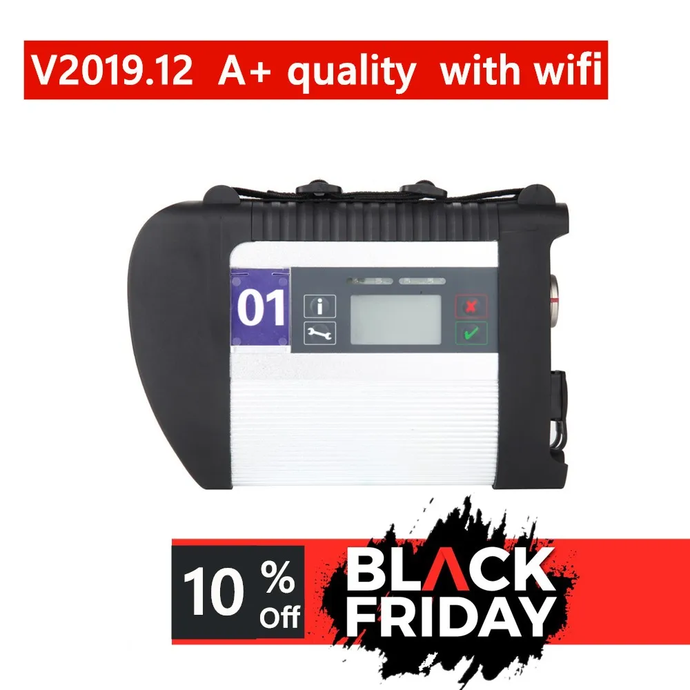 MB STAR C4 SD CONNECT V2021.03 Compact 4 звезды мультиплексор диагноз с WI FI для легковых и грузовых