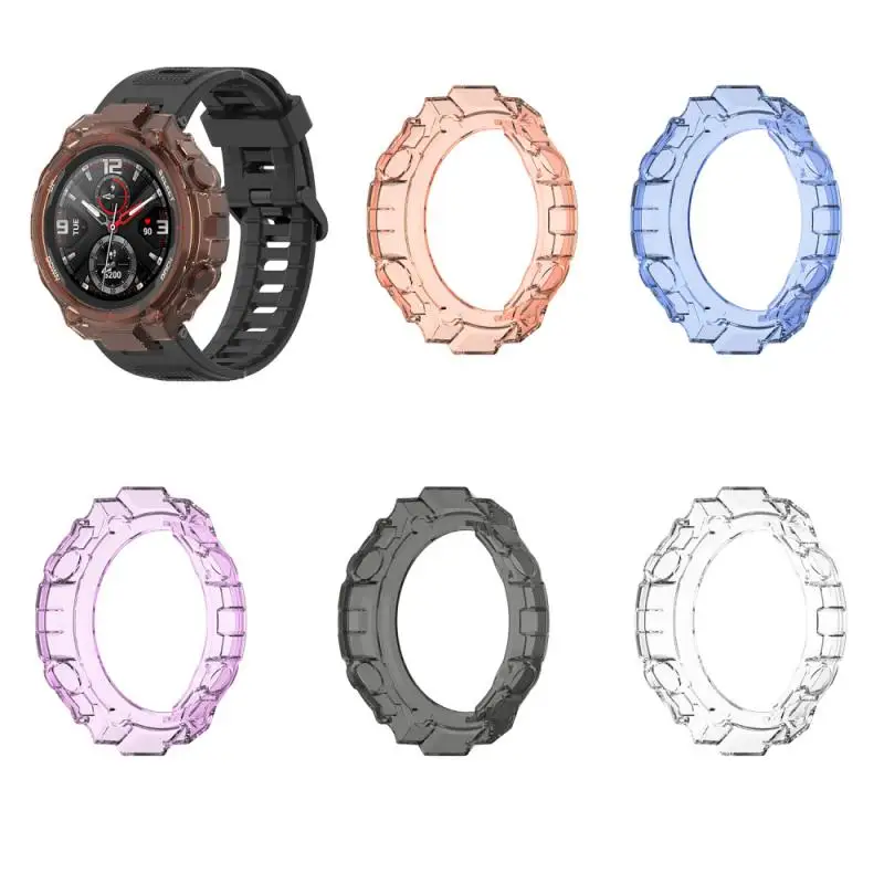 Для смарт браслета Amazfit T Rex в парк развлечений Часы чехол для Huami REX Мягкий ТПУ
