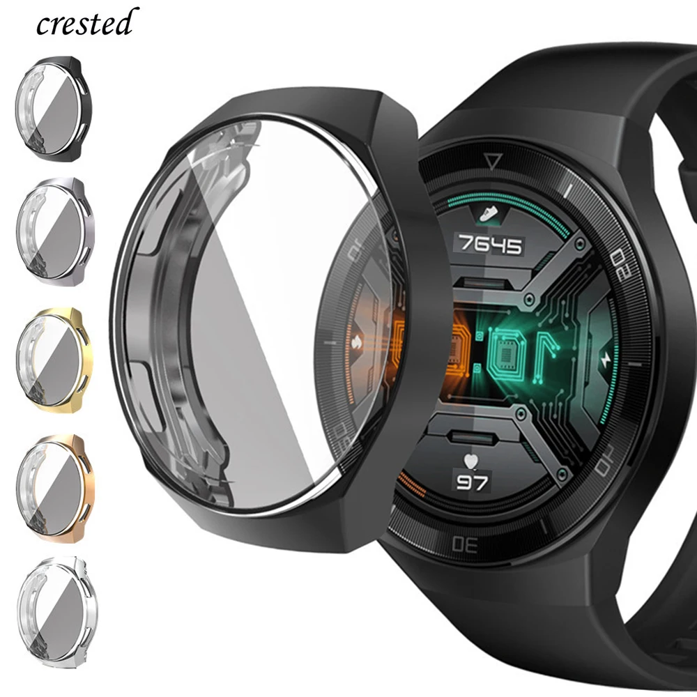 Чехол для Huawei Watch GT 2e чехол из мягкого ТПУ с полным покрытием аксессуары умных