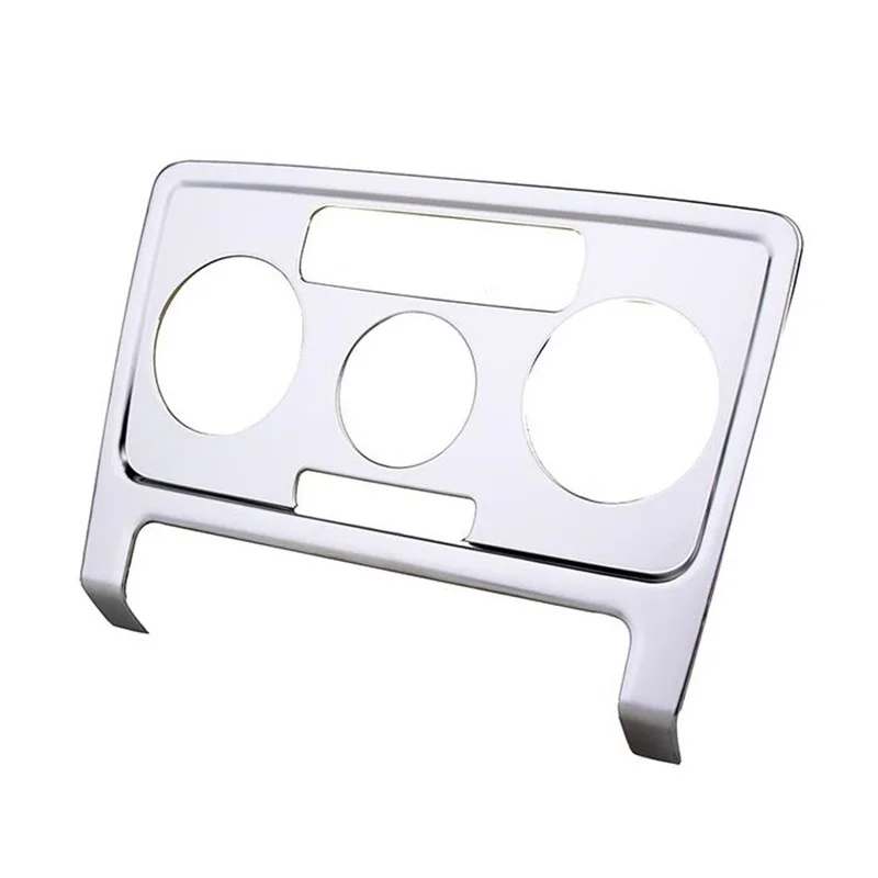 Декоративная панель кондиционера из нержавеющей стали для салона автомобиля VW