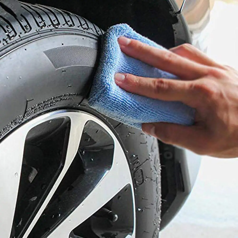 8 штук мягкие микроволоконное махровое ванное полотенце ClothCar воск подушечка