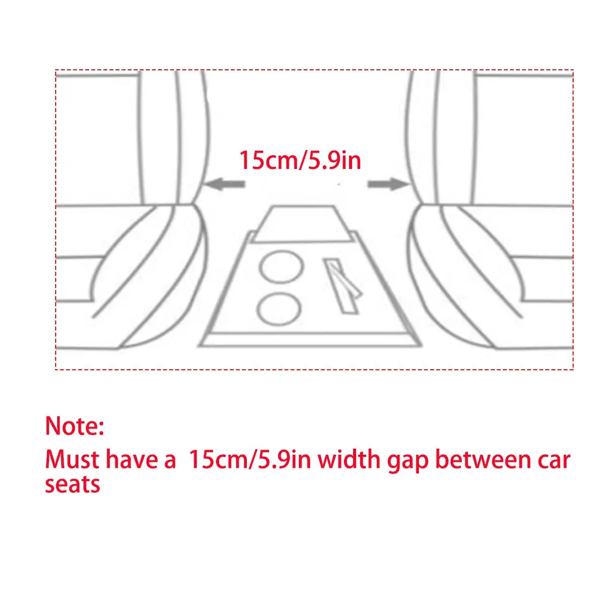 Универсальный подлокотник для автомобиля центральная консоль салона