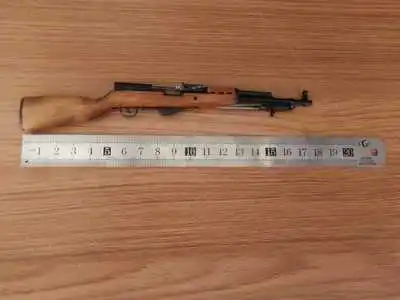 Полуавтоматическая винтовка из цельного дерева 56 видов 1:5 ручная работа