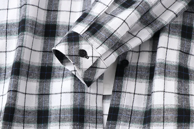 

Plaid Shirt Women Loose Plus Size Blouse Autumn Female Long Sleeve Blouses Cotton Flannel Casual Shirt Women Tops Blusas 2020