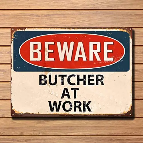 Rusty Nuts Fix It Shop винтажная жестяная вывеска металлическая настенный знак плакат