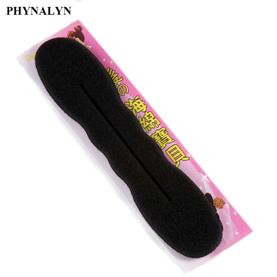 Инструменты для укладки волос поролоновая губка конского хвоста булочка