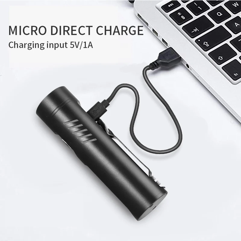 USB флэш светильник P50/P90 УФ светодиодный перезаряжаемый фонарь для зарядки