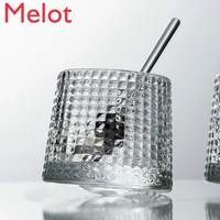 french whiskey shot glass rolling cup crystal glass barware wine glass bar household wine glass wine pail buckettote jug