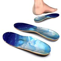 sky style high arch support insole memory foam for men and women flat feet orthotic inserts non slip shock absorption ifitna