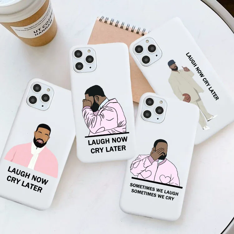 Дрейк смех теперь плакать позже чехлы для мобильного телефона из мягкого