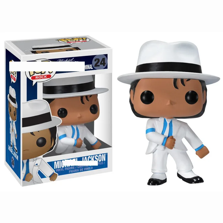 Экшн-фигурки из винила FUNKO POP Майкл Джексон BEAT IT BILLIE джинс BAD коллекционные модели