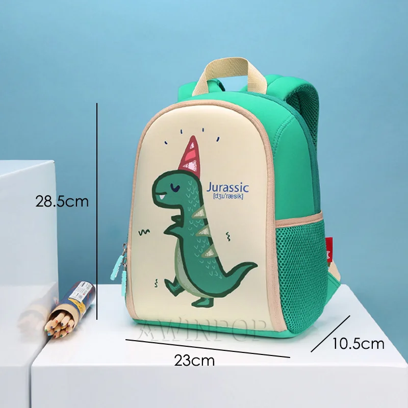 Dinosaur Новинка, креативные школьные сумки с роботом для мальчиков, дизайнерский Детский рюкзак с супергероями, Студенческая Детская сумка, подарок, Mochila Escolar - Цвет: Dinosaur