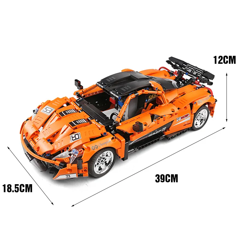 Конструктор McLaren P1 высокотехнологичный автомобиль MOC-16915 скоростной