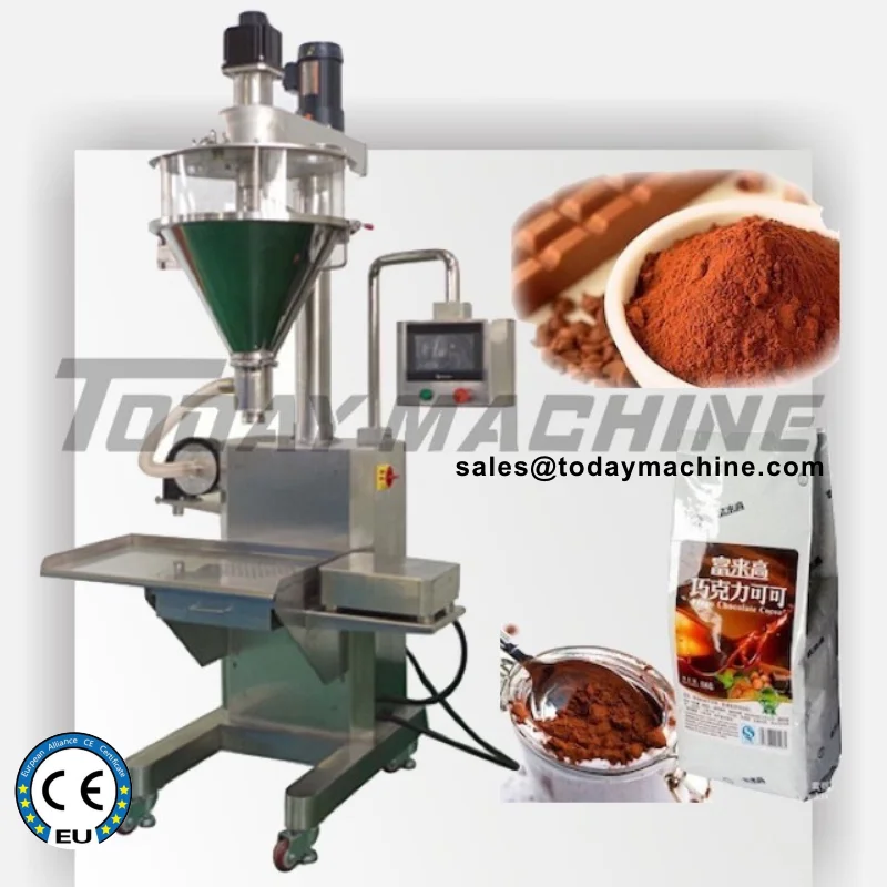 

High accuracy Powder Filler Desktop Table-top Spices Auger Screw Filling Machine