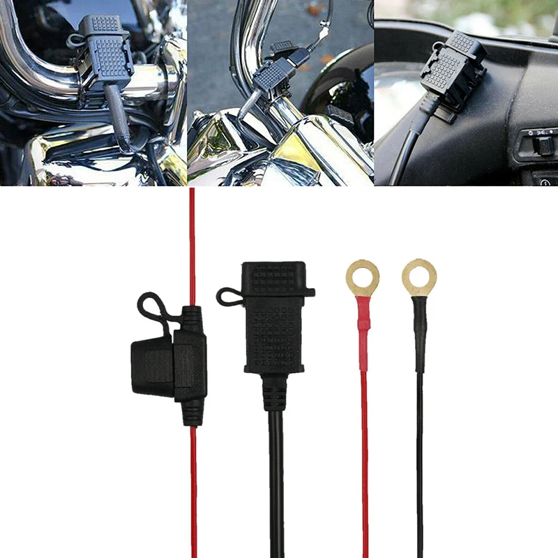 TiOODRE USB адаптер портативный угловой мотоцикл DIN розетка зарядное устройство для