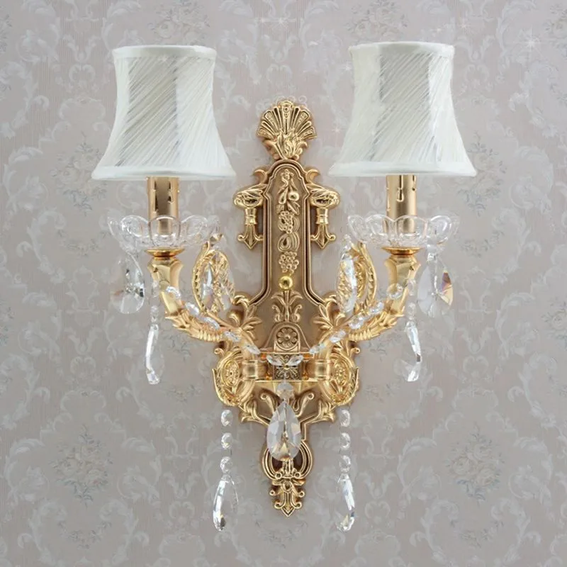 Современные хрустальные Настенные светильники для коридора промышленный