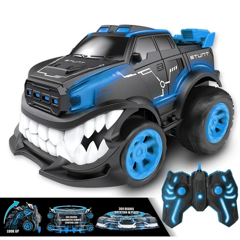 RC автомобиль трюк 360 вращается и переворачивается гоночный дистанционного