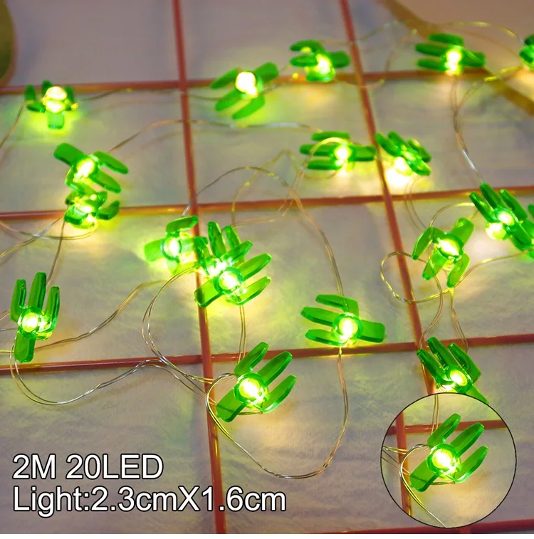 LED light string 20 шт Снежный олень светодиодные огни Новогодняя Рождественская вечеринка украшения Рождественская елка украшения Рождественские Элементы украшения Рождественская елка - Цвет: LED light string