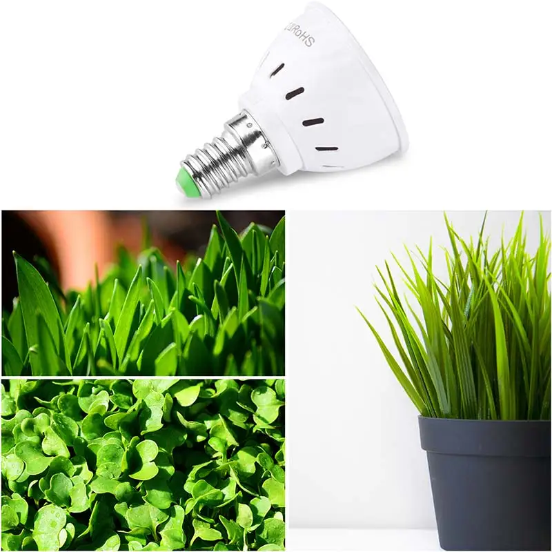

Grow Bulb Full Spectrum Lamps For Plant Flowers Mr16 220v 48leds 60leds 80leds Phyto Growth Lamps