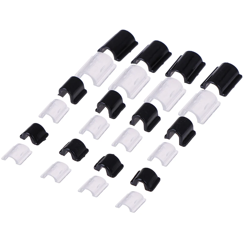 100 шт. эластичная резинка для волос пряжки женщин и девушек сделай сам лента