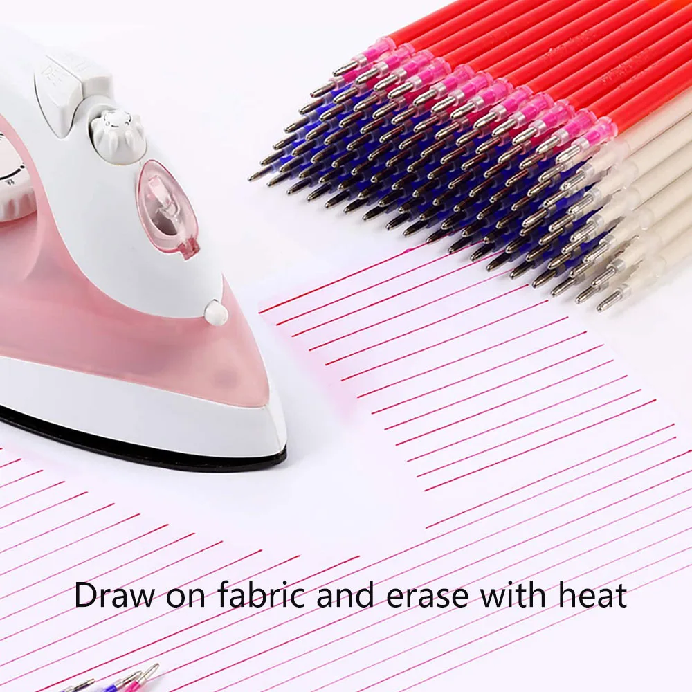 Стираемая при высокой температуре ручка с исчезающим цветом 4 шт.|Швейные