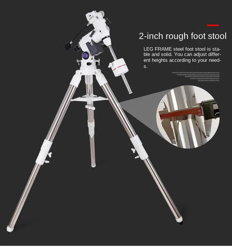 Maxvision EXOS-2 2 дюйма экваториальное крепление штатив базовый кронштейн стальная