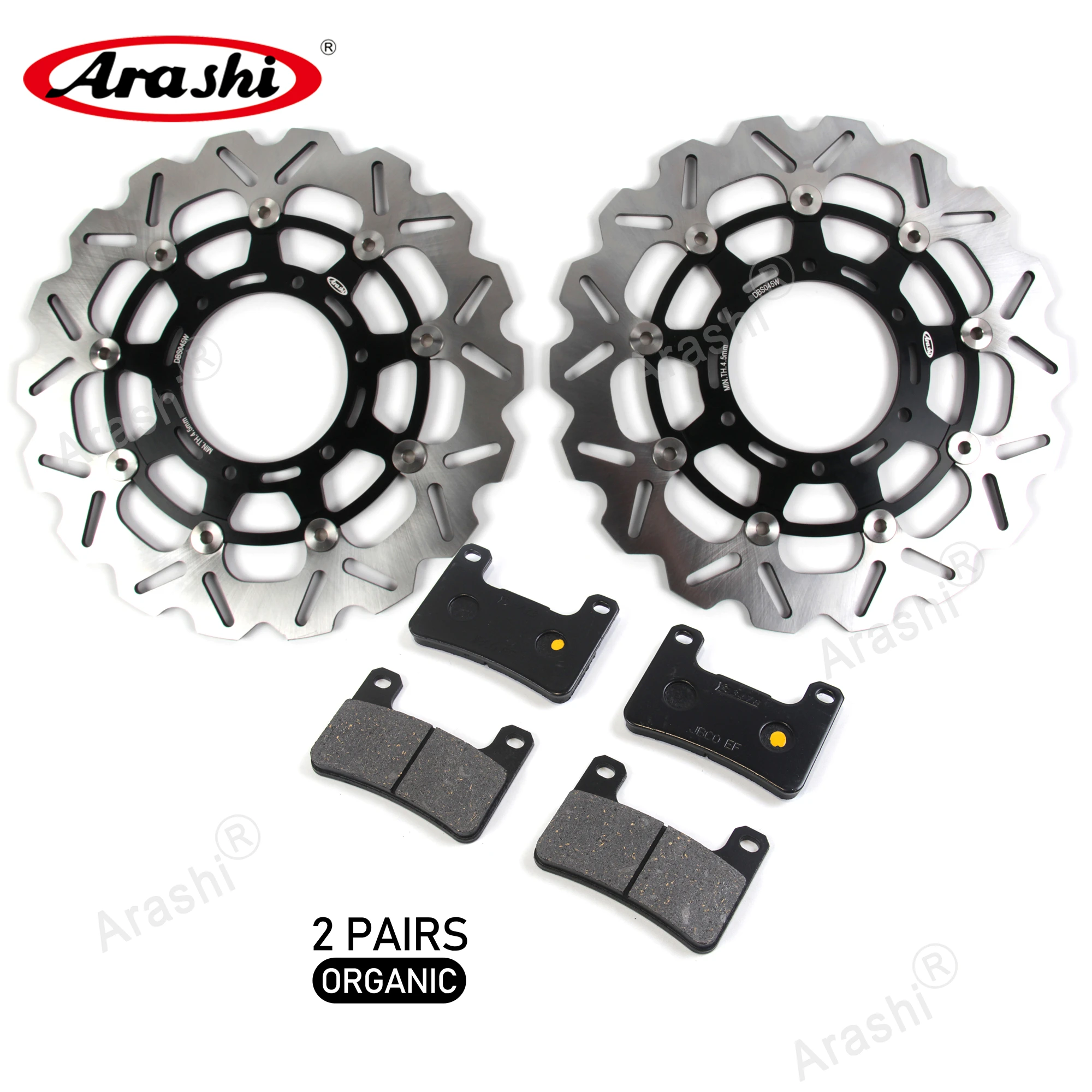 ARASHI For SUZUKI GSX R GSXR GSX-R 600 750 2008 - 2010 Floating Front Brake Rotors Discs Pads GSXR600 GSXR750 2009 2011 | Автомобили и