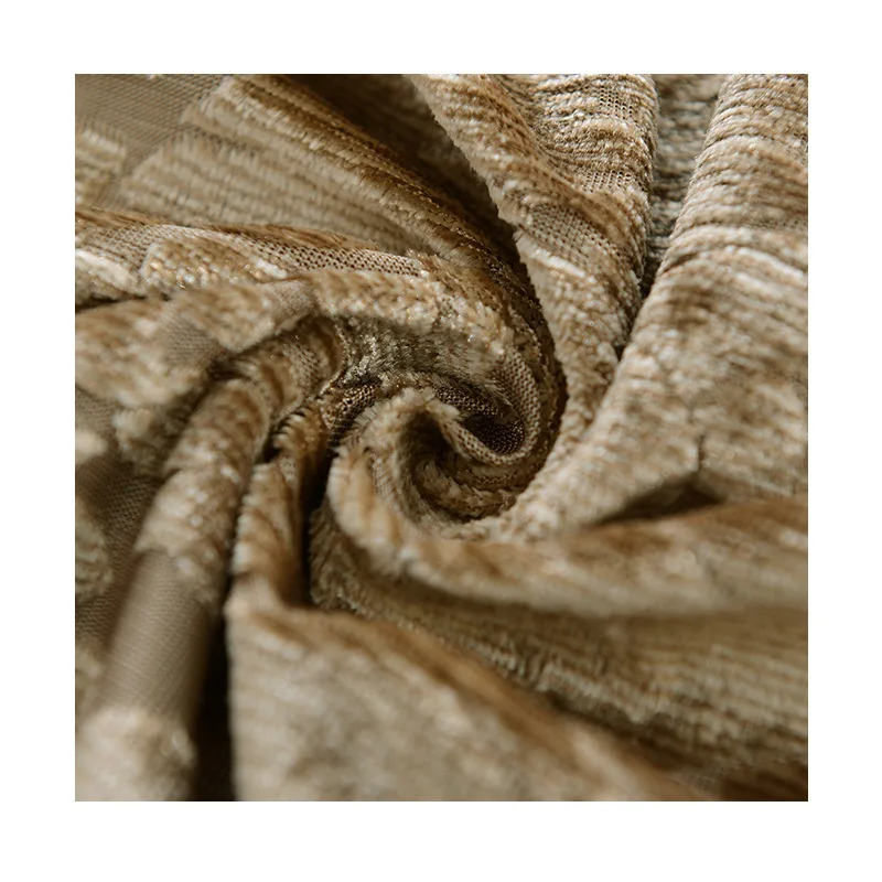 

2021 New European Semi-shaded Embroidery Curtains for Living Dining Room Bedroom.