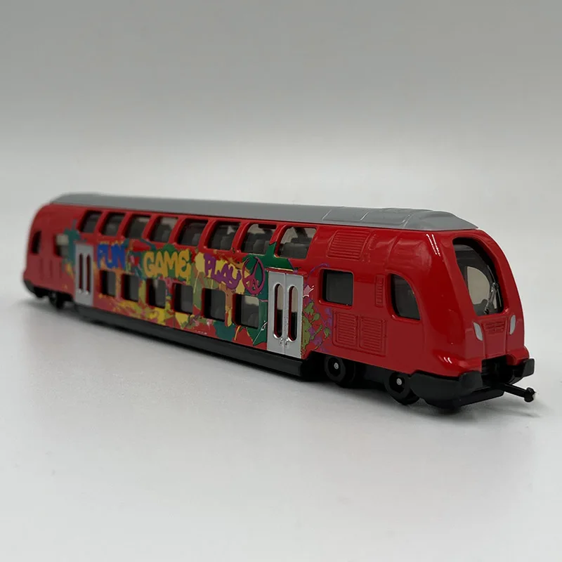 

1:87 Siku 1791 Diecast Train Model Toy Double Deck Train Children Gifts