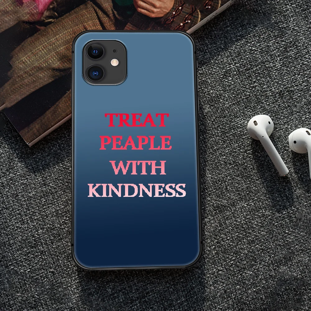 

Treat People With Kindness Harry Styles Phone Case Cover Hull For iphone 5 5s se 2020 6 6s 7 8 12 mini plus X XS XR 11 PRO MAX