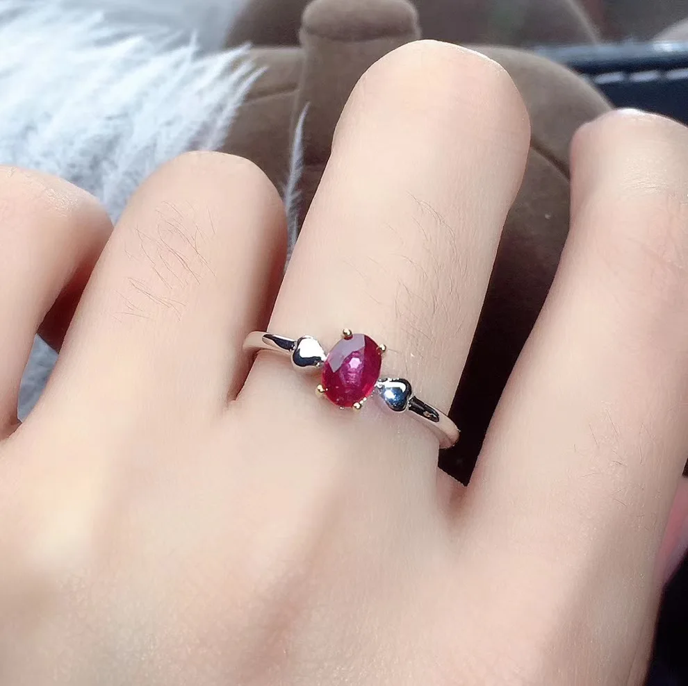 Стихийных бедствий и с настоящим Рубином кольца драгоценными камнями Свадебные