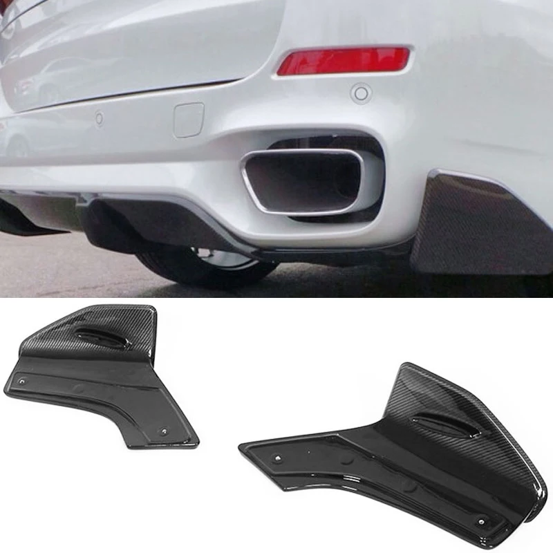 

Carbon fiber Rear Lip Splitter Rear Side Valences Fit For BMW F15 X5 M-Sport