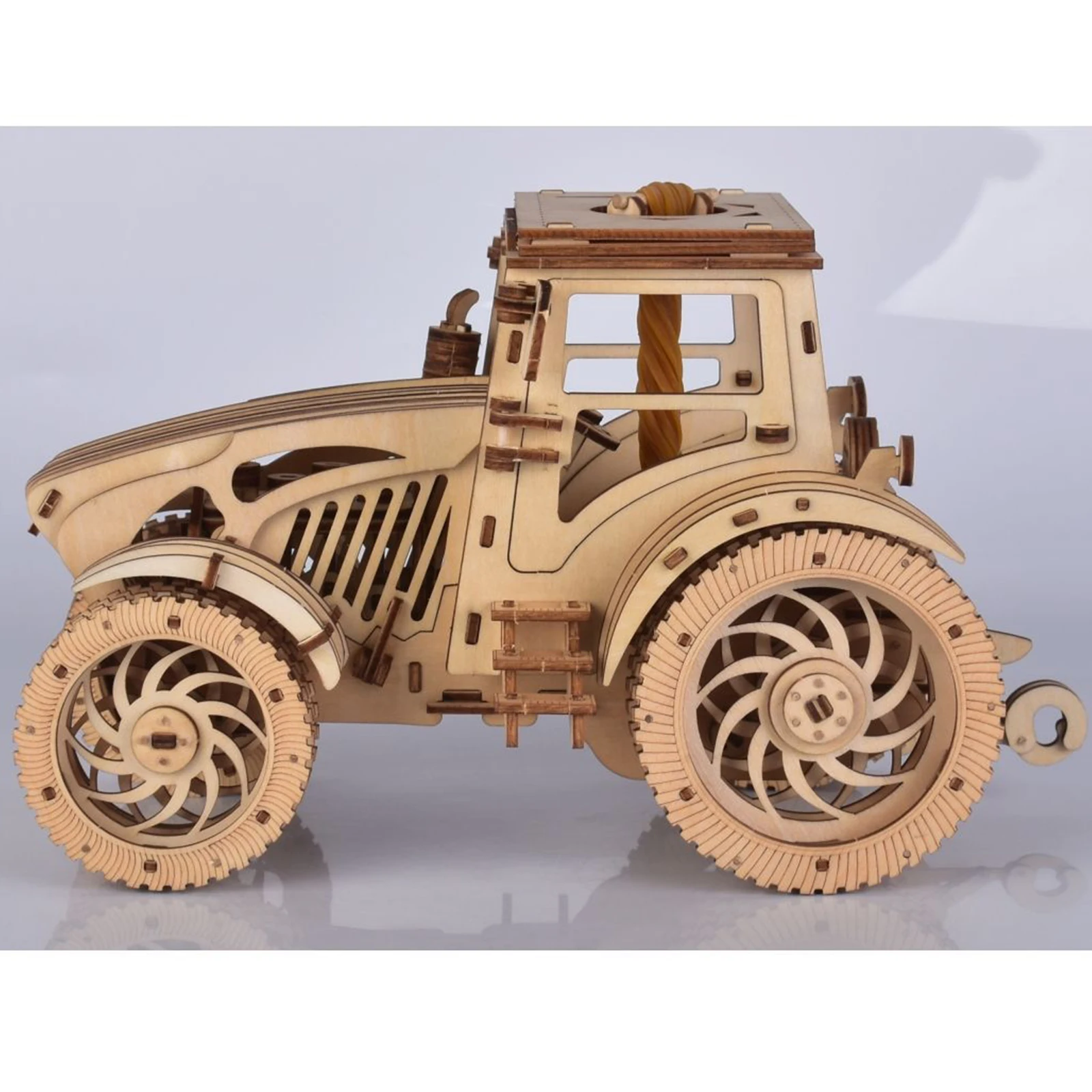 

392Pcs DIY Hand-Made Tractor 3D Wooden Puzzle Toy Hand Made Jigsaw Gift For Children Educational Toys Birthday Christmas Gift