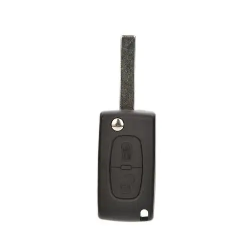 

Folding Key Shell Plastic Remote Car Key Case Cover Key Shell Replacement PEUGEOT 207 307 308 2 Buttons