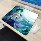 Маленький ударный коврик для мыши Xiao Genshin Dywan, игровой компьютерный Настольный коврик, милые игровые аксессуары, подкладка для мыши