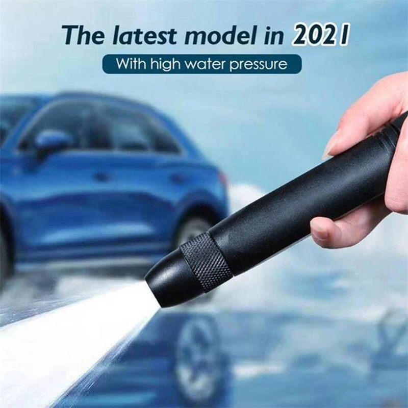 

Adjustable Garden Sprinkler Car Water Gun Pressure Spray 2021 Nozzle Power Hose