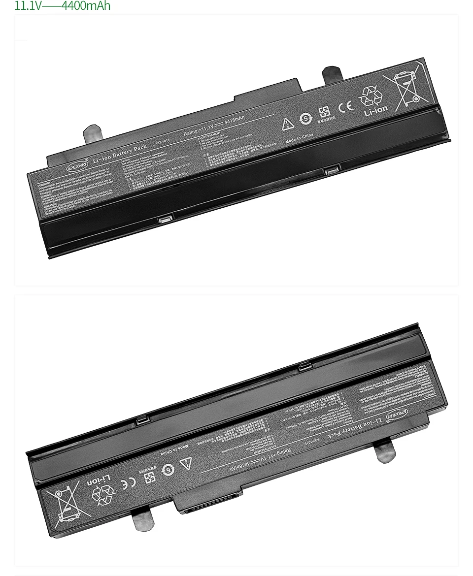 Apexway 6 ячеек 11,1 v A32-1015 Аккумулятор для ноутбука Asus Eee PC 1011B 1011BX 1011C 1011CX 1011P 1011PDX 1011PD 1011PN 1011PX