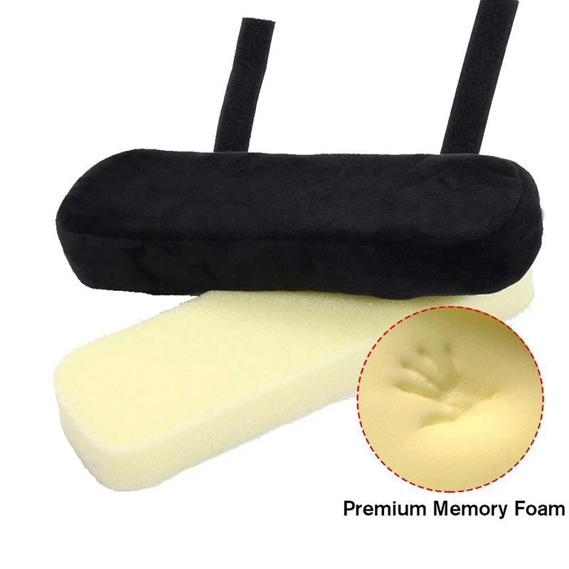 

1Pcs Office Chair Parts Arm Pad Memory Foam Armrest Cover Cushion Pads For Home Office Chair Comfortable Elbow Pillow