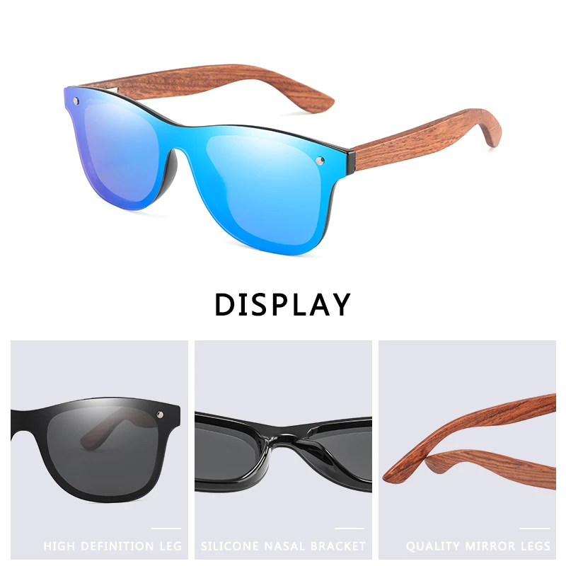 

Polarized Sunglasses Wood Sunglasses Men Women Bamboo Polaroid Sun Glasses for Men Women Eyewear De Sol Masculino Handmade