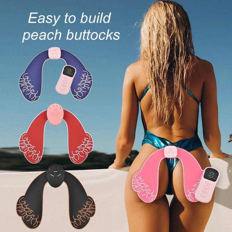 

Electric Muscle Stimulator Ems Wireless Buttocks Hip Trainer ABS Stimulator Fitness Body Slimming Control Massager