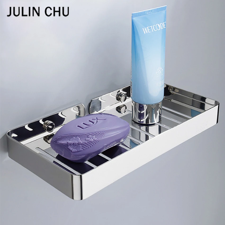 

Настенный держатель для мыла и шампуня, из нержавеющей стали 304