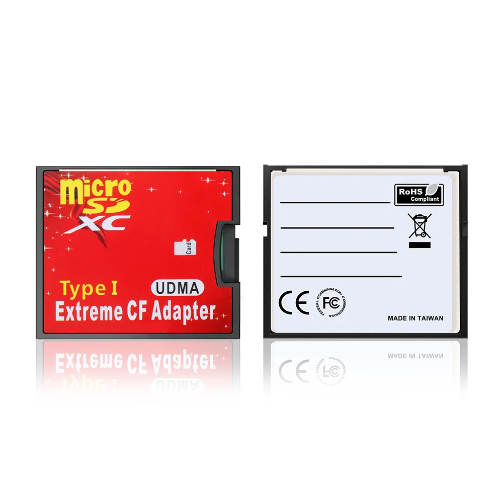 Устройство для чтения карт памяти Micro SD TF/CF/SD Rocketek адаптер MicroSD SDHC в компактную
