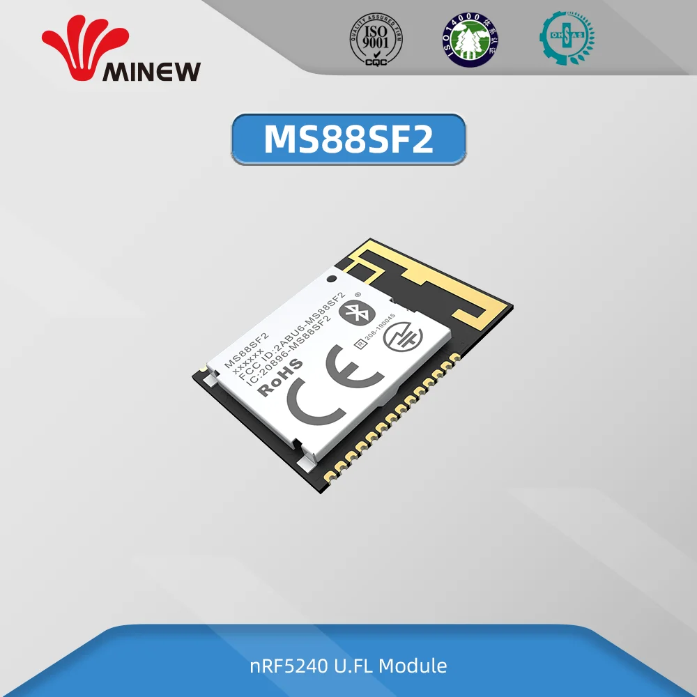 Сертифицированный CE FCC RoHS ультрамощный беспроводной модуль BLE 5 0 основанный на