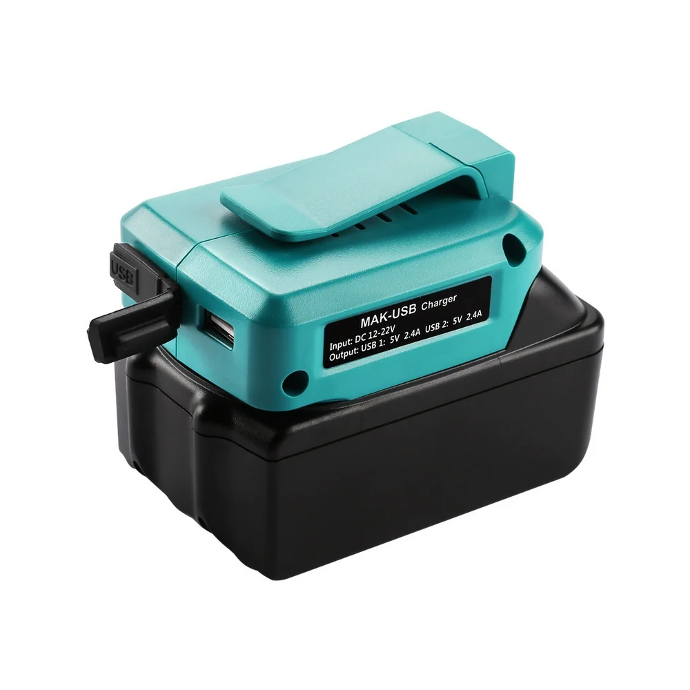 Адаптер питания аккумулятора 18 в преобразователь Kida Mak 12 22 ADO05 литиевая батарея