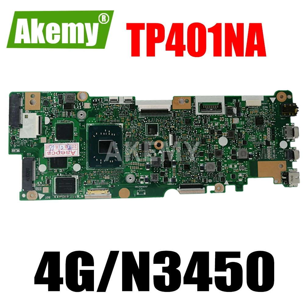 Erlies Новинка TP401CA 4 Гб ОЗУ/N3450U CPU материнская плата для Asus Vivobook Flip TP401NA TP401N