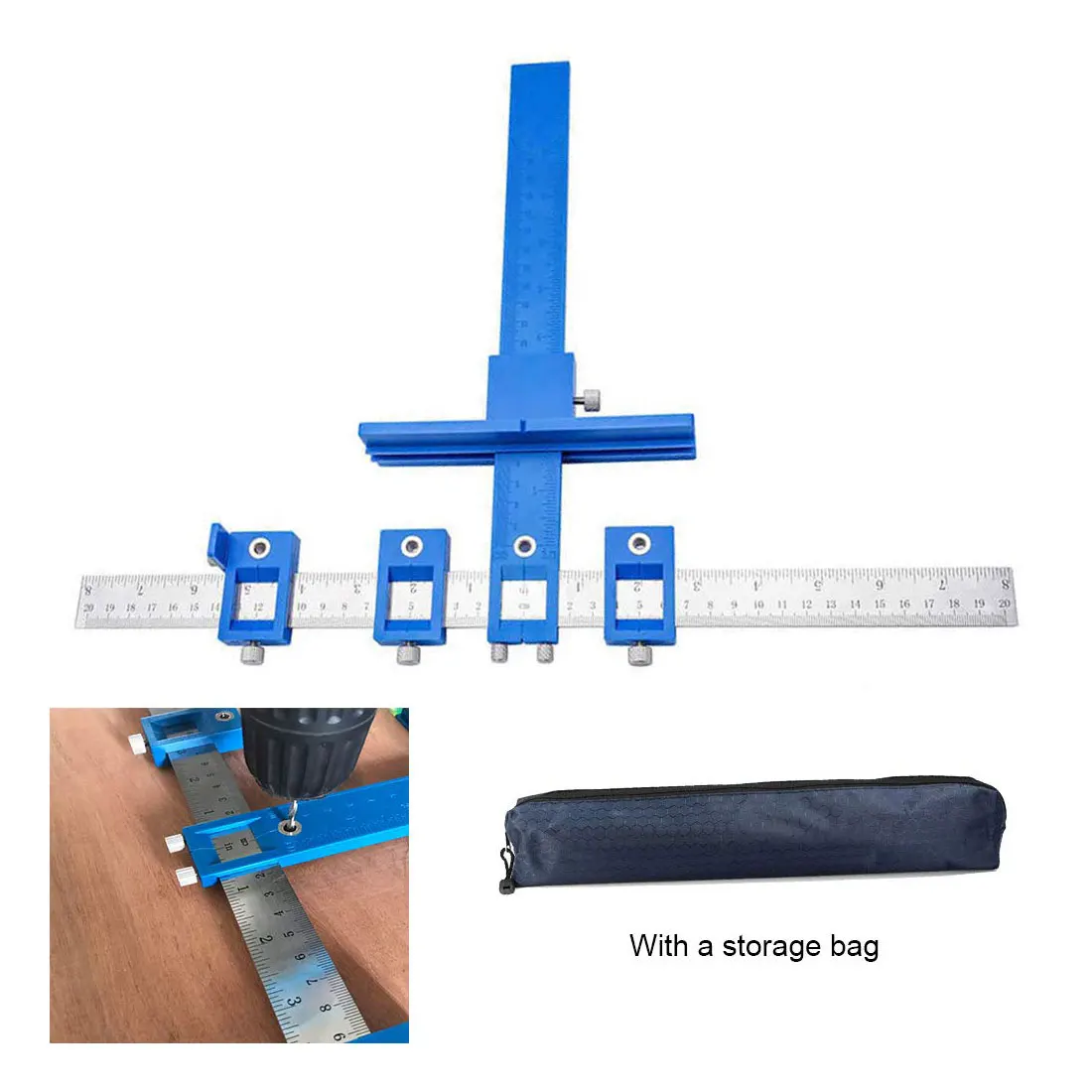 Регулируемый Сверлильный локатор метрический и дюймовый Тип/метрический тип