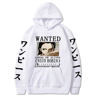 anime one piece robin hoodie men print pullovers harajuku pullover sweatshirts long sleeve loose streetwear hoodie tops